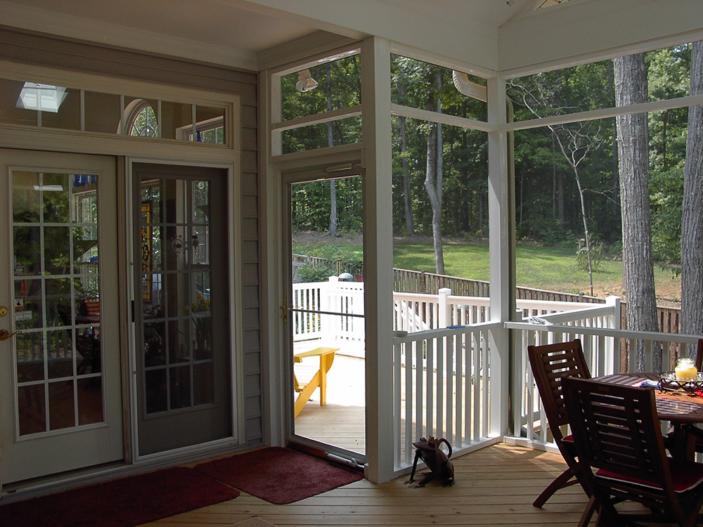 Chesterfield VA Screen Porch Sunroom Addition
